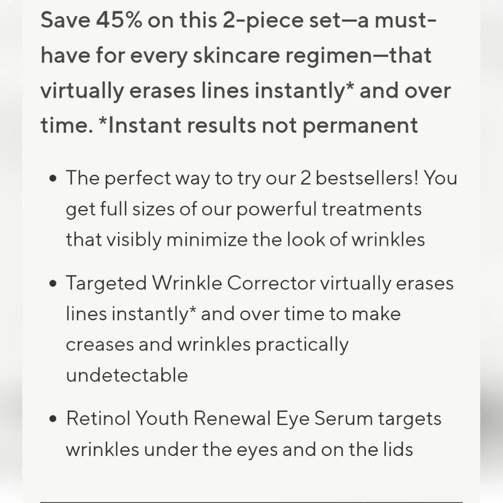 Murad Under‎ The Microscope: The Wrinkle Fighters 2-PC Set